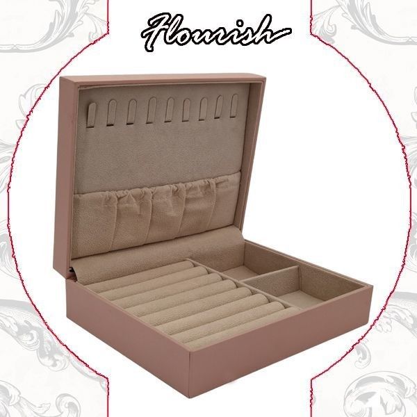 Pembe Renkli Büyük Karton Mücevher Aksesuar Paketleme Kutusu