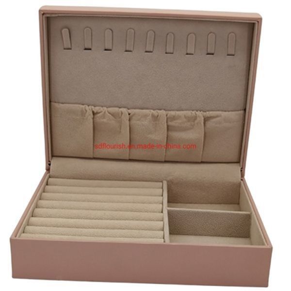 Pembe Renkli Büyük Karton Mücevher Aksesuar Paketleme Kutusu