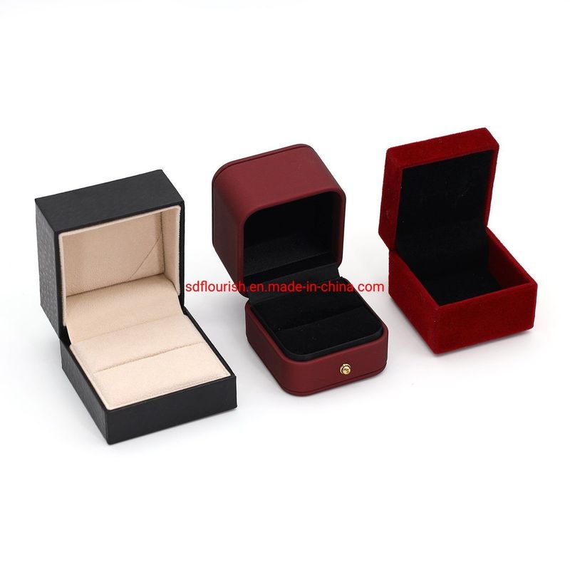 Clamshell Tasarımı Şık Yeşil Renkli Sert Karton Tavsiye Yüzüğü CDR/EPS/JPG/TIF Formatında Hediye Kutusu