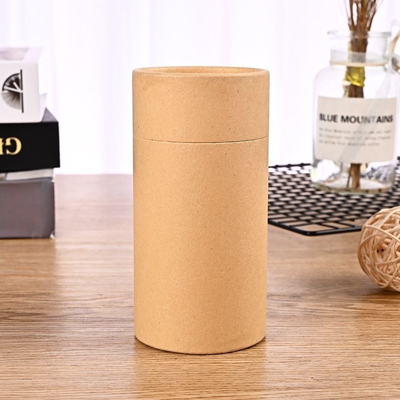 Silindir Kağıt Konserveleri Paketleme Parfüm için hediye kutusu Mücevher Mum Kozmetik Çay Kahve