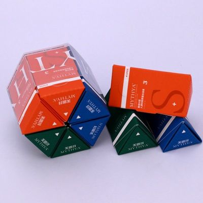 Sıcak Damgalama Özel Hediye Kutusu Karton Kağıt Kozmetik Hediye Kutusu Paketleme